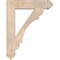 Ekena Millwork Olympic Arts & Crafts Smooth Bracket, Douglas Fir, 5 1/2"W x 30"D x 38"H BKT06X30X38OLY03SDF - alternate 4
